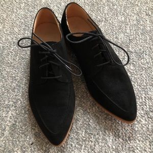 Mi.iM Black Suede Flats